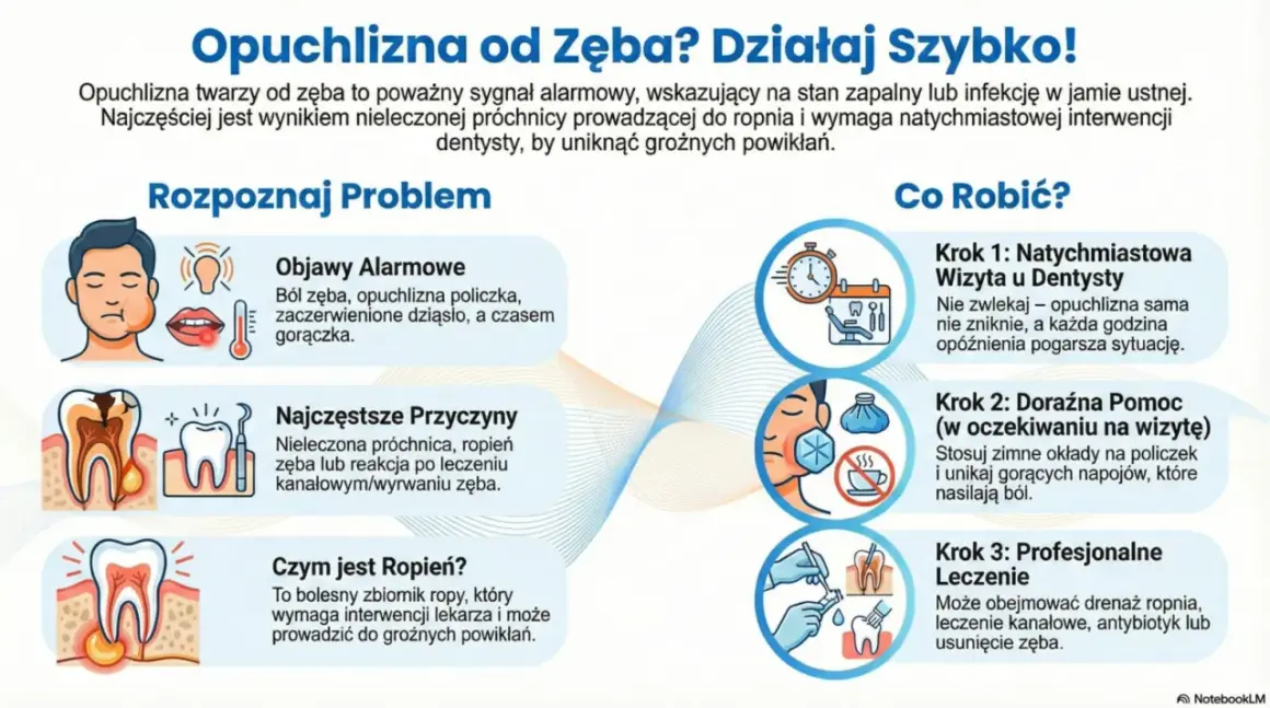 Opuchlizna od zęba, objawy, przyczyny i leczenie. Ropień może powodować nieprzyjemny zapach ropy z ust. Działaj szybko!