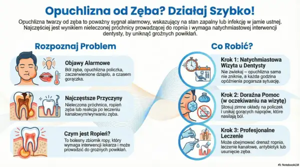 Opuchlizna od zęba, objawy, przyczyny i leczenie. Ropień może powodować nieprzyjemny zapach ropy z ust. Działaj szybko!